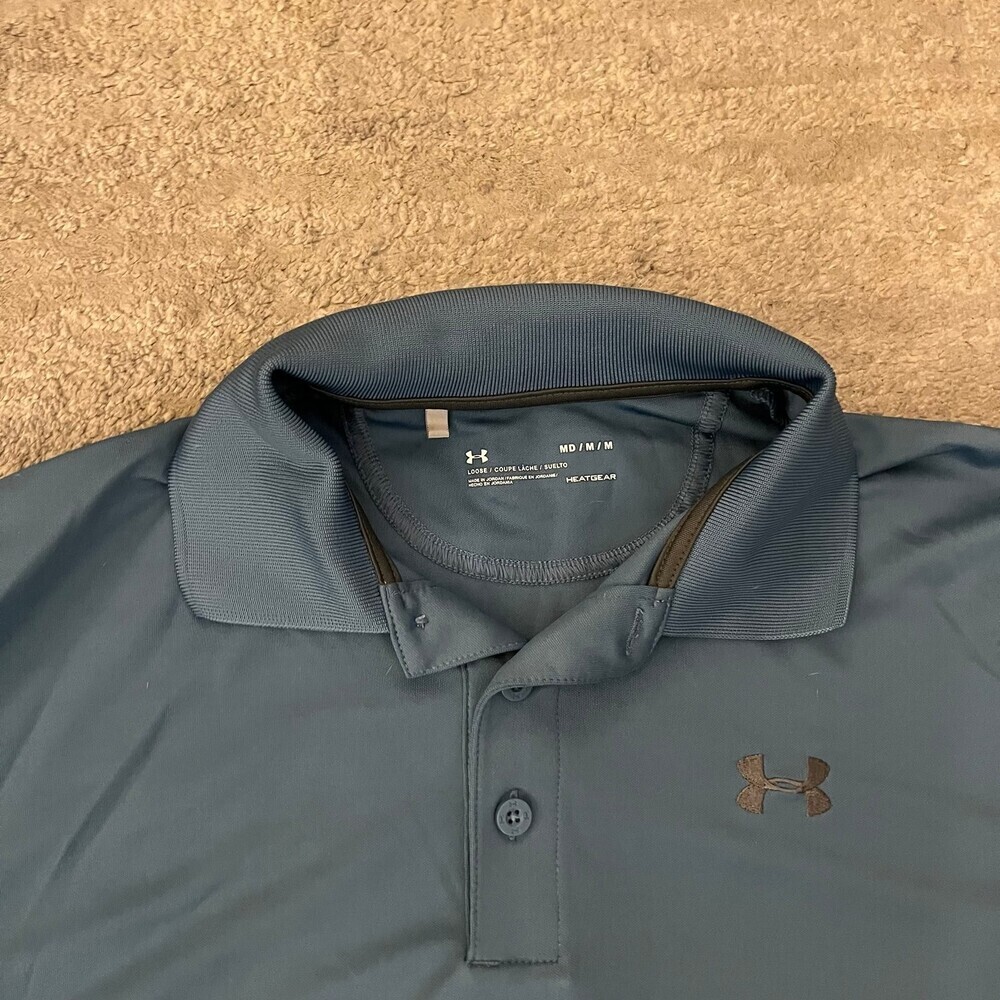 Under Armour Polo + Quarter Zip Bundle Medium - Picture 9 of 12